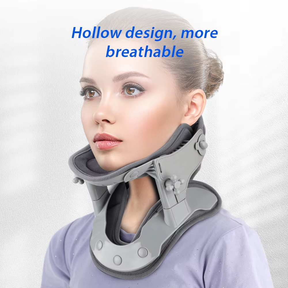 Heated Cervical Neck Traction & Support Collar - Image 2