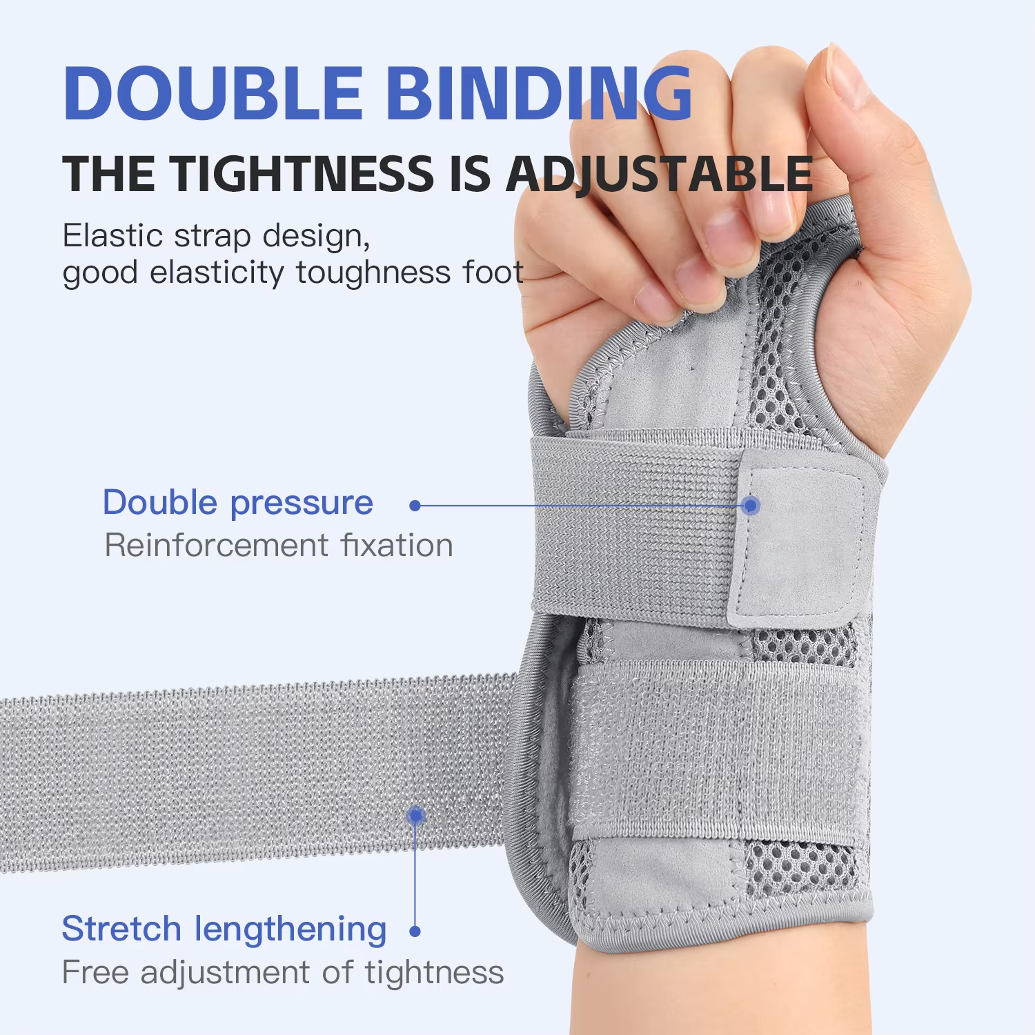 Compression Wrist Brace for Arthritis & Pain Relief - Image 2
