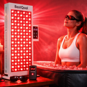 BestQool Red Light Therapy Device - Clinical Grade Infrared LED Panel