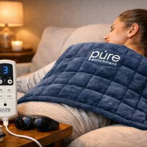 Pure Enrichment PureRelief XL Heating Pad - 12" x 24" Electric Heating Pad (Zen Green)