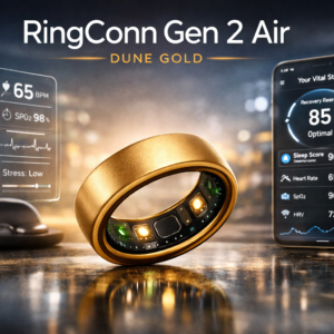 RingConn Gen 2 Air Smart Ring - AI Health Tracker (No Subscription)