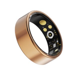 Smart Ring With Bluetooth For Blood Oxygen Heart Rate And Blood Pressure Health Monitoring